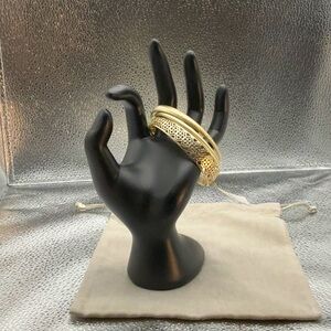 NWT Tiana gold cuff set 3 bracelets